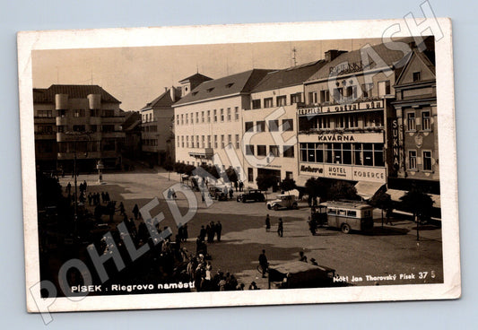 Pohlednice Písek Riegrovo náměstí (M12684)