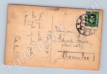 Pohlednice Písek Otava partie 1928 (M12688)