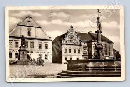 Pohlednice Tábor Žižkovo náměstí (M12689)