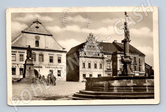 Pohlednice Tábor Žižkovo náměstí (M12689)