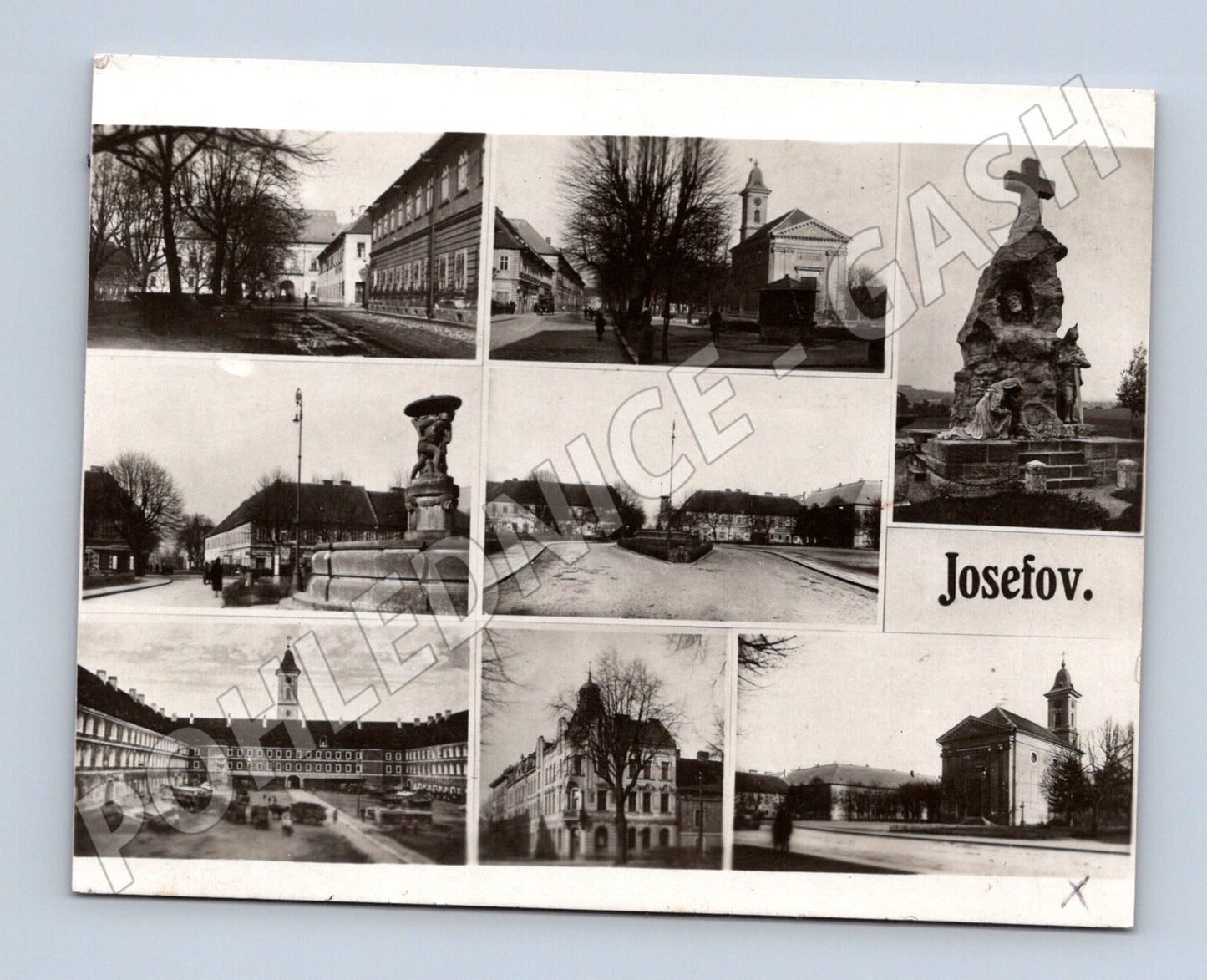 Pohlednice Josefov více záběrů 1963 (M12691)