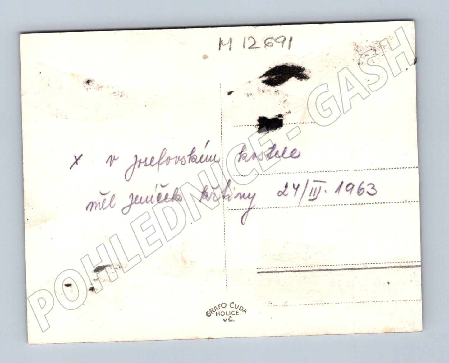 Pohlednice Josefov více záběrů 1963 (M12691)