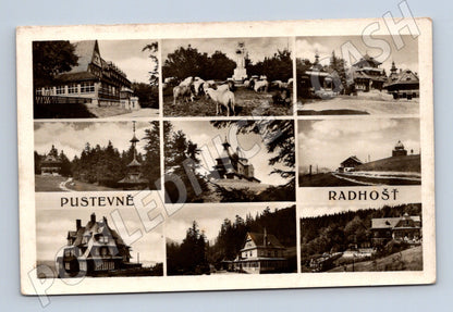 Pohlednice Pustevny Radhošť více obrázků 1958 (M12696)