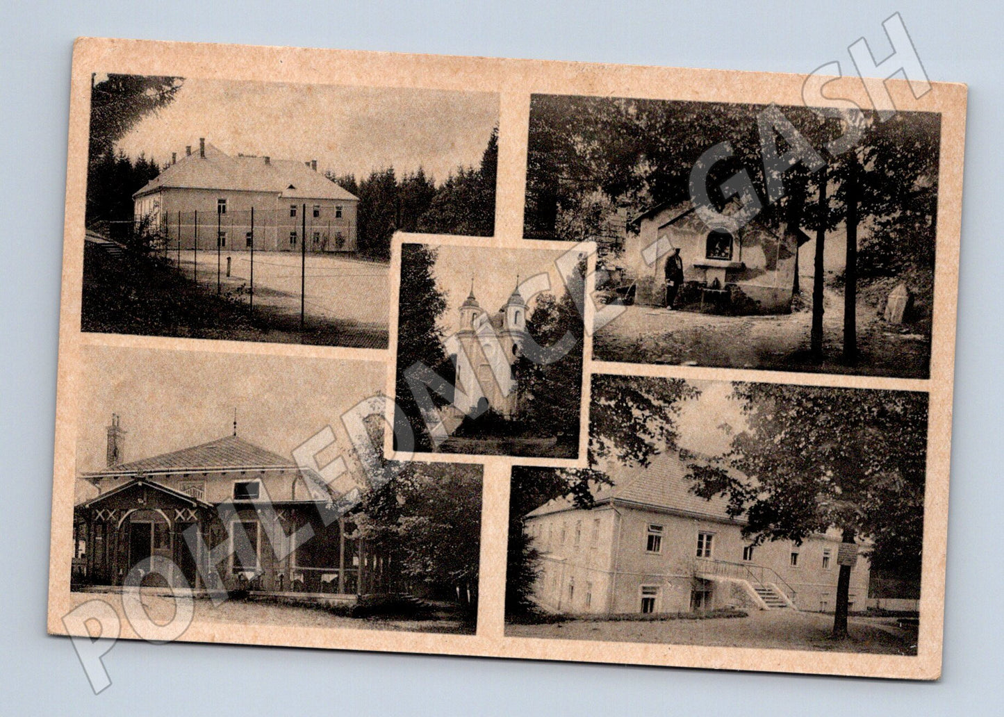 Pohlednice Lázně svatá Kateřina u Počátek (M12698)