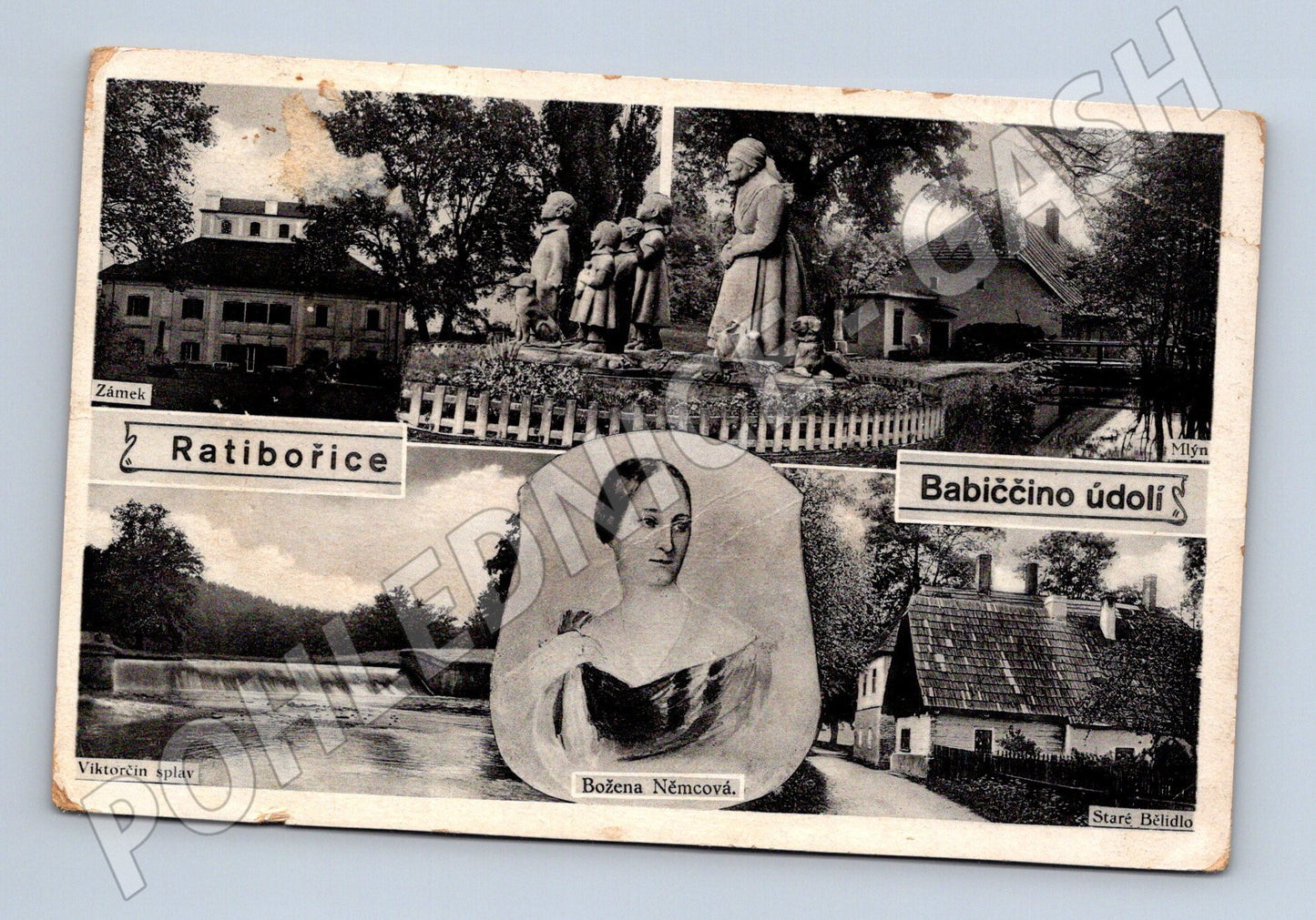 Pohlednice Ratibořice Babiččino údolí (M12700)