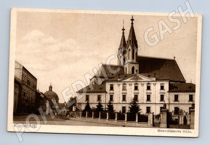 Pohlednice Kroměříž Maximiliánova třída (M12705)