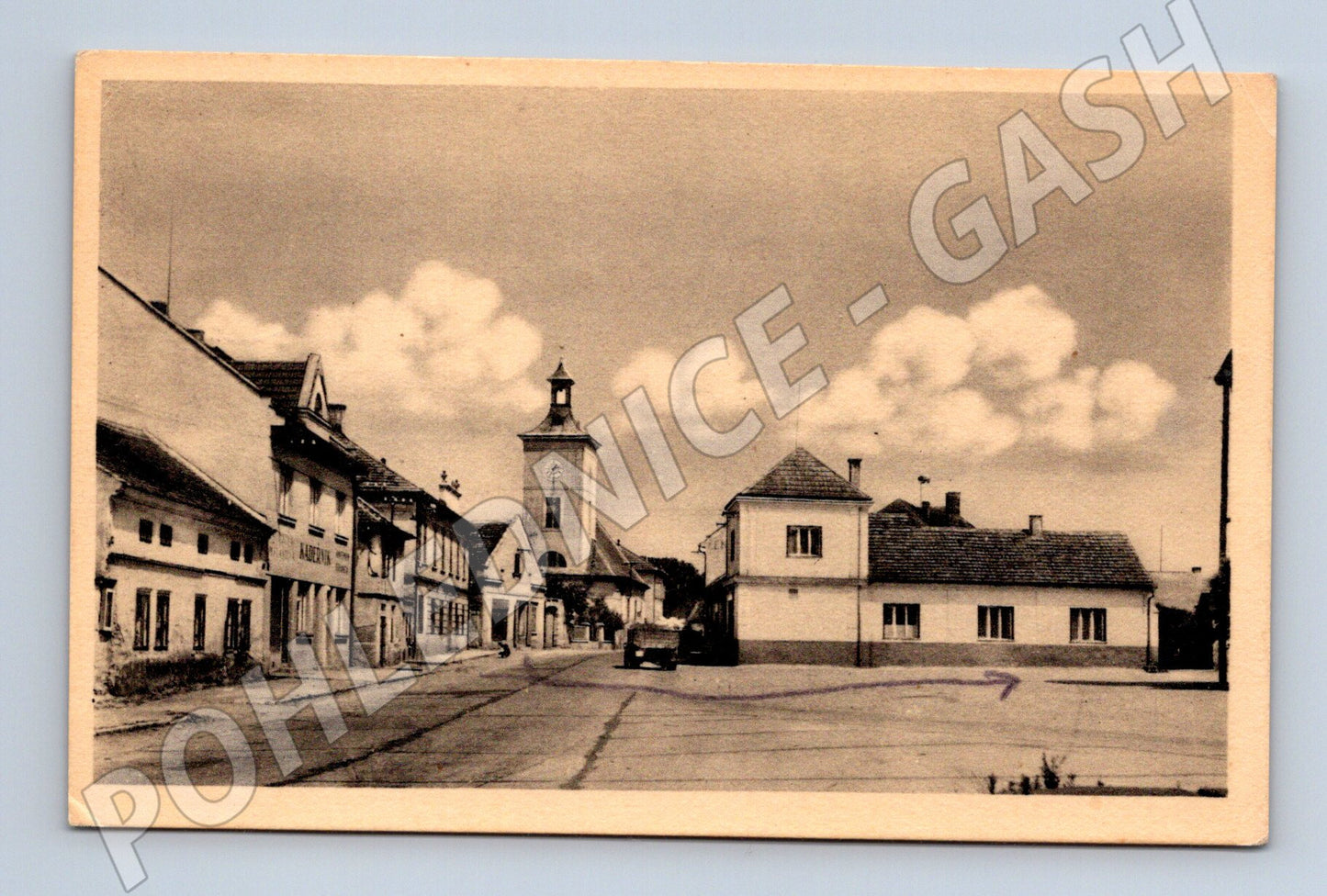 Pohlednice Veltrusy historická (M12708)