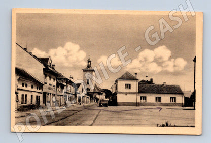 Pohlednice Veltrusy historická (M12708)