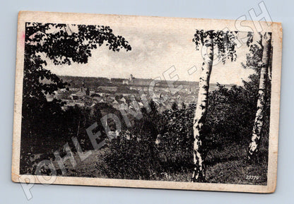 Pohlednice Slaný panorama města (M12709)