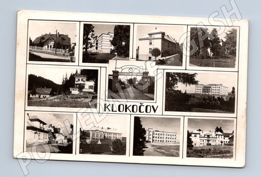 Pohlednice Klokočov koláž předválečná (M12712)