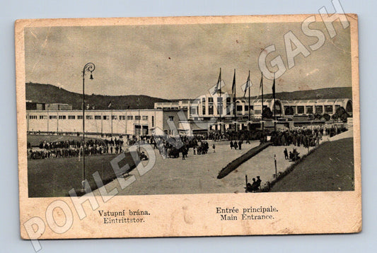 Pohlednice Výstava československé kultury Brno 1928 (M12725)