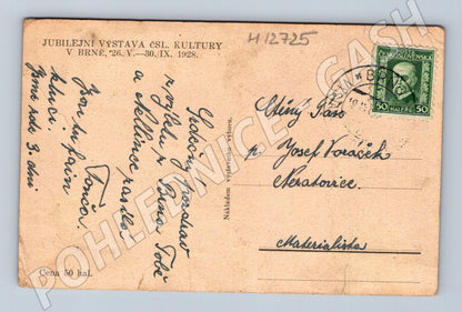 Pohlednice Výstava československé kultury Brno 1928 (M12725)