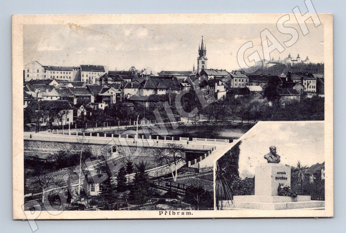 Pohlednice Příbram 1930 (M12729)