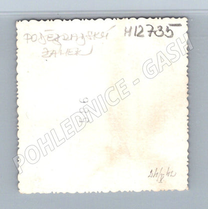 Pohlednice Pojezdrážský zámek černobílá (M12735)