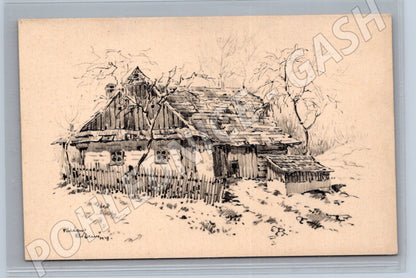 Pohlednice Včelákov Karel Beneš Z českého venkova do 1950 (M12746)