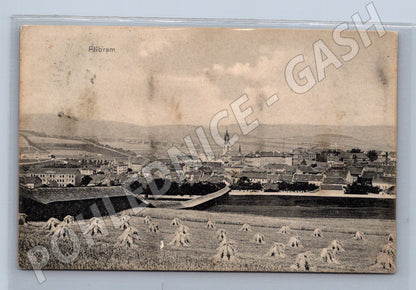 Pohlednice Příbram historická Rakousko-Uhersko  (M12750)