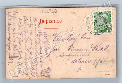 Pohlednice Příbram historická Rakousko-Uhersko  (M12750)