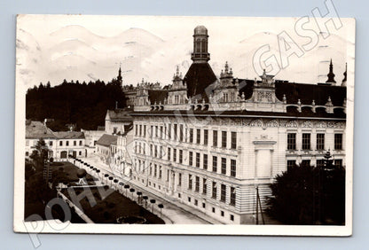 Pohlednice Litomyšl učitelský ústav 1948 razítkovaná (M12754)