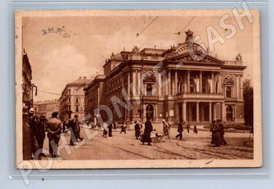 Pohlednice Brno Mahenovo divadlo 1929 malý formát (M12757)
