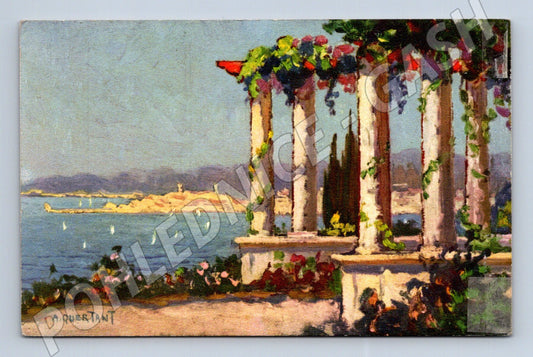 Pohlednice Cannes La Pergola A. Quertant umělecká 1937 (M12767)