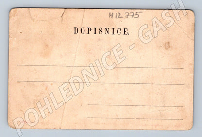 Pohlednice Příbram hornická paráda malý formát do 1950 (M12775)