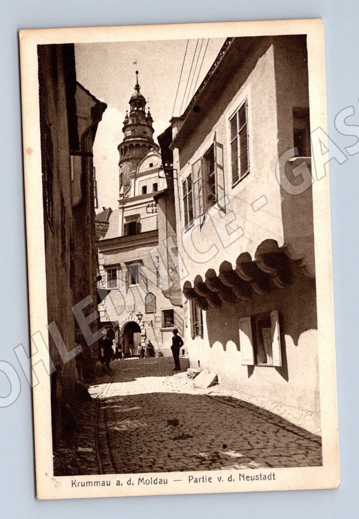 Pohlednice Český Krumlov historická J. Seidel 1916 (M12789)