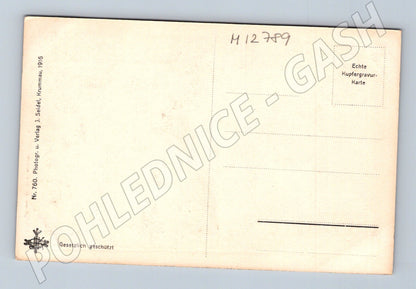 Pohlednice Český Krumlov historická J. Seidel 1916 (M12789)