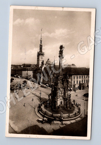Pohlednice Olomouc Adolf Hitler Platz (M12796)
