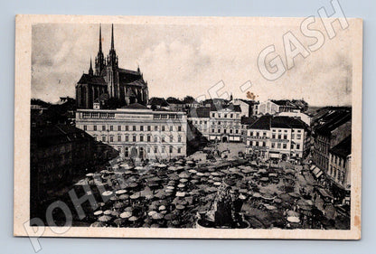 Pohlednice Brno Zelný trh (M12797)