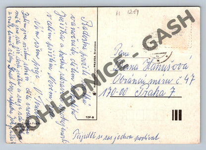 Pohlednice Jablonec nad Nisou 1977 (M1281)