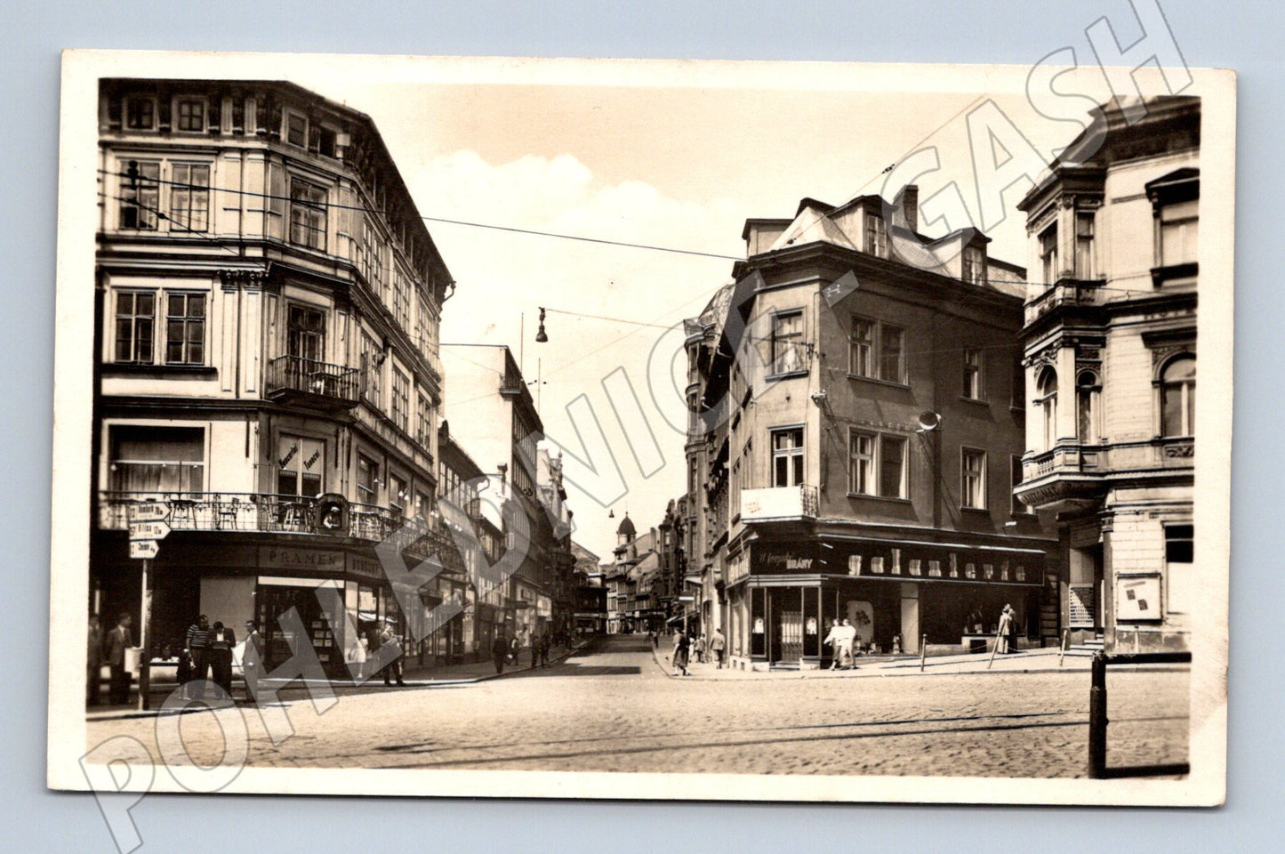 Pohlednice Teplice Krupská ulice (M12812)