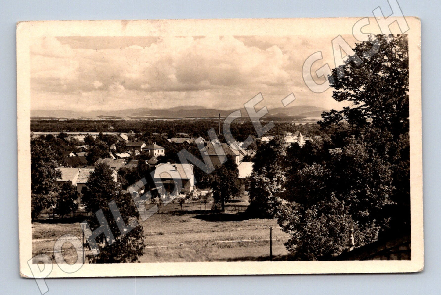 Pohlednice Studénka černobílá 1949 (M12819)