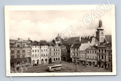 Pohlednice Broumov historické náměstí (M12830)
