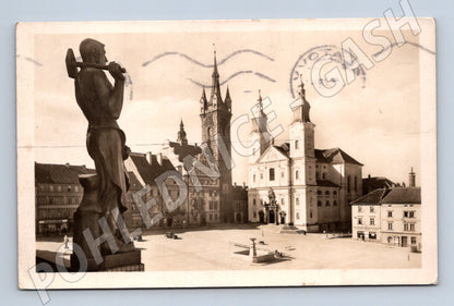Pohlednice Klatovy historické náměstí (M12838)