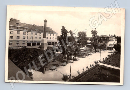 Pohlednice Lázně Bohdaneč černobíle (M12843)