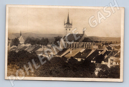 Pohlednice Polička centrum do 1950 (M12844)