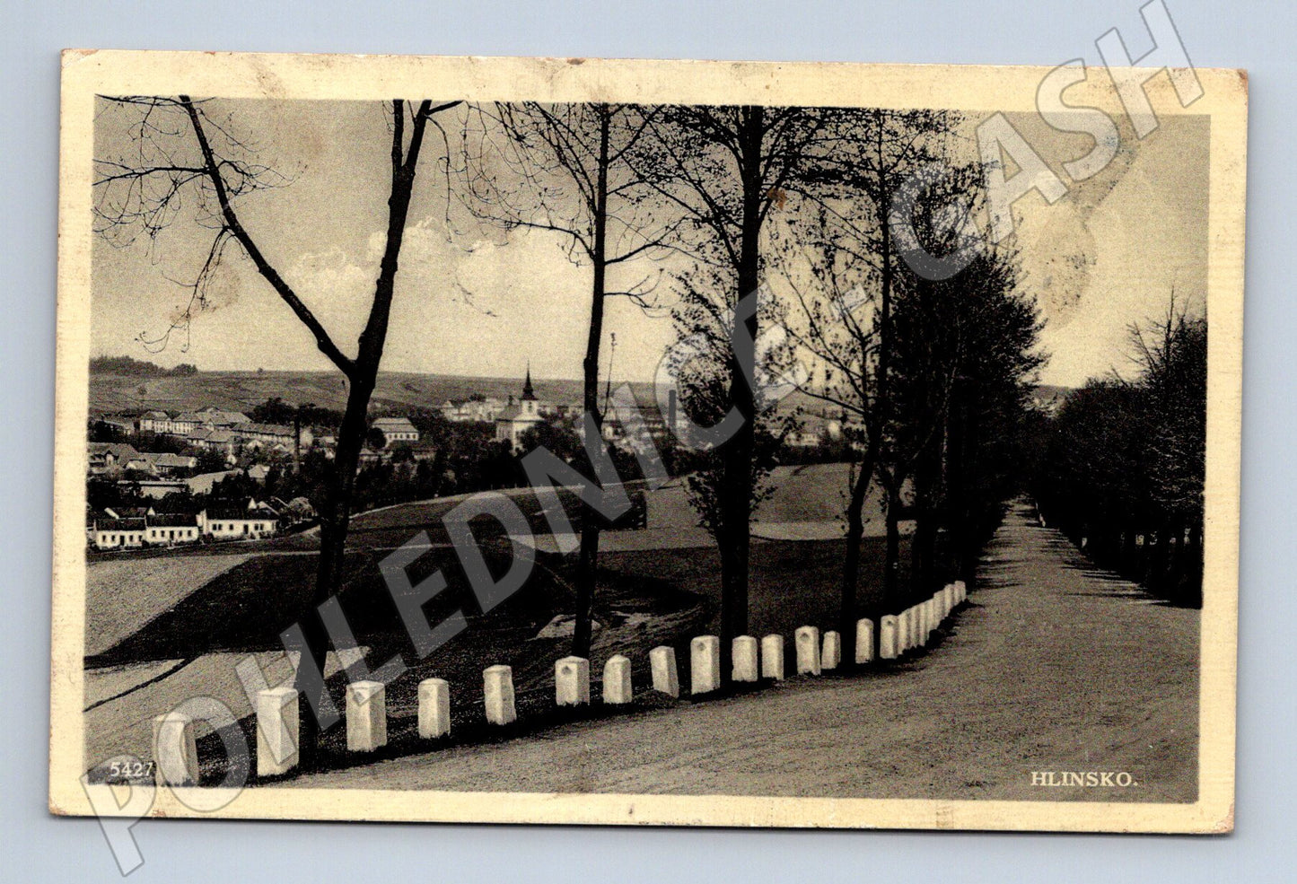 Pohlednice Hlinsko pohled na město (M12847)
