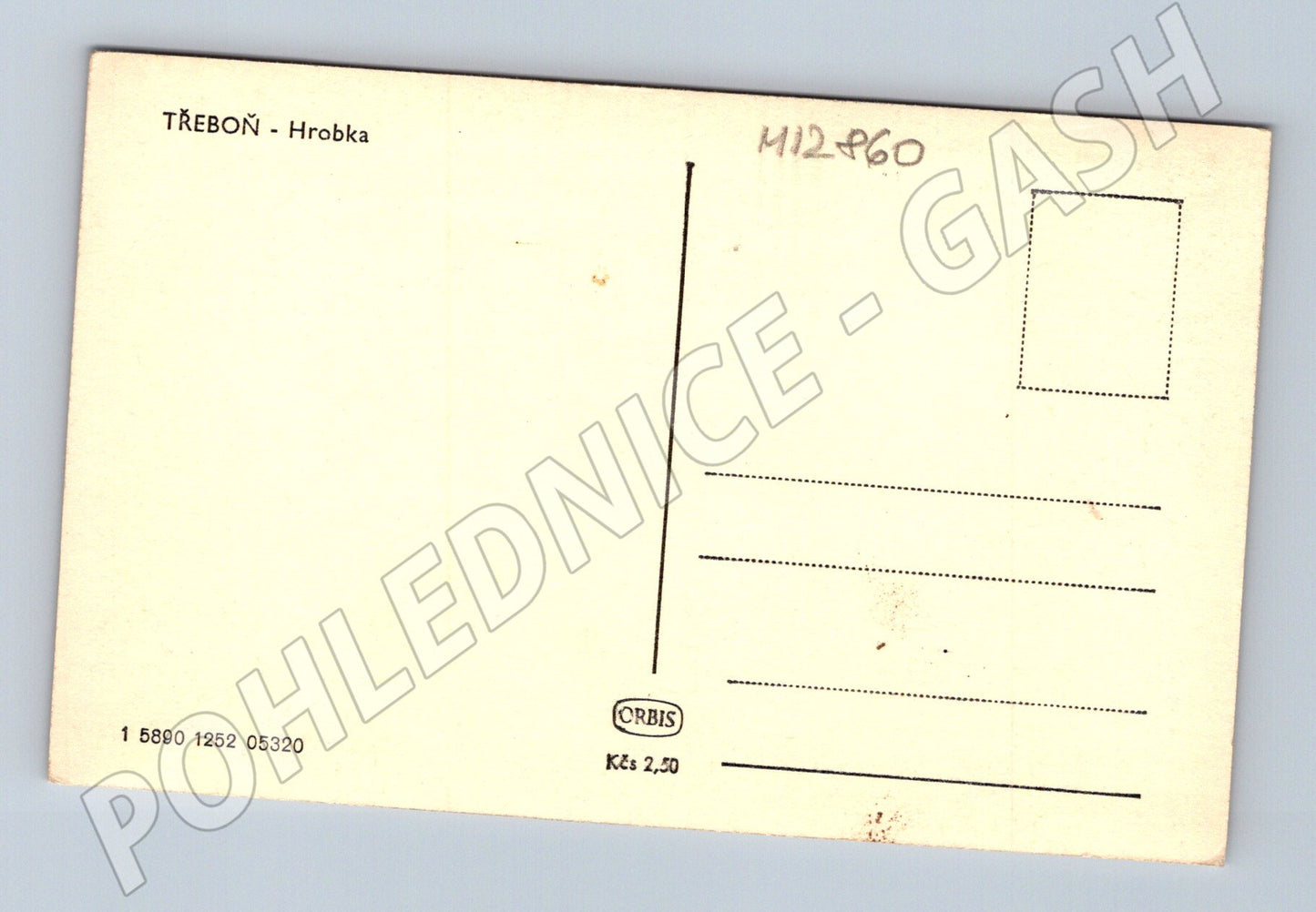 Pohlednice Třeboň Schwarzenberská hrobka historická (M12860)