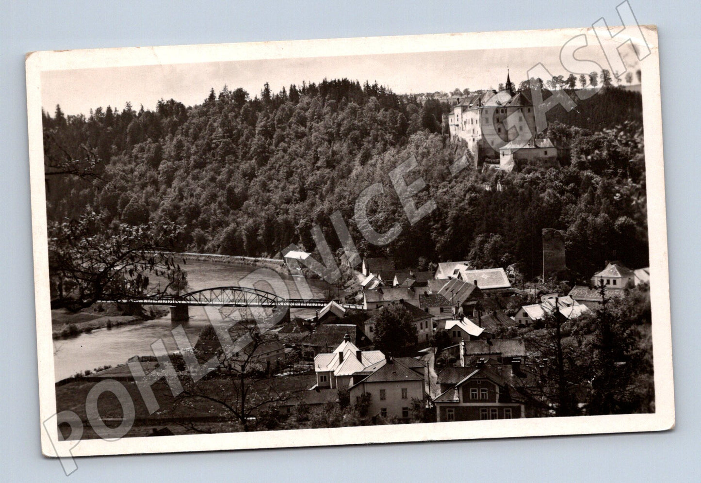Pohlednice Český Šternberk hrad historická 1964 (M12864)