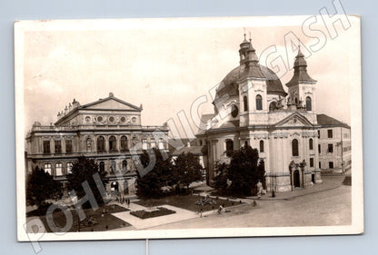 Pohlednice Kroměříž kostel sv. Jana Křtitele malý formát (M12873)