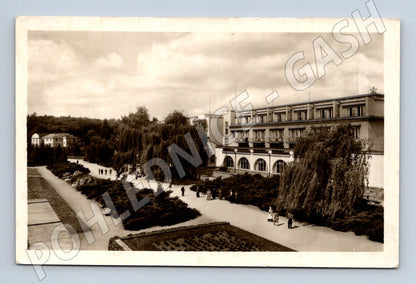 Pohlednice Lázně Velichovky vila Slovenka zaslaná (M12878)