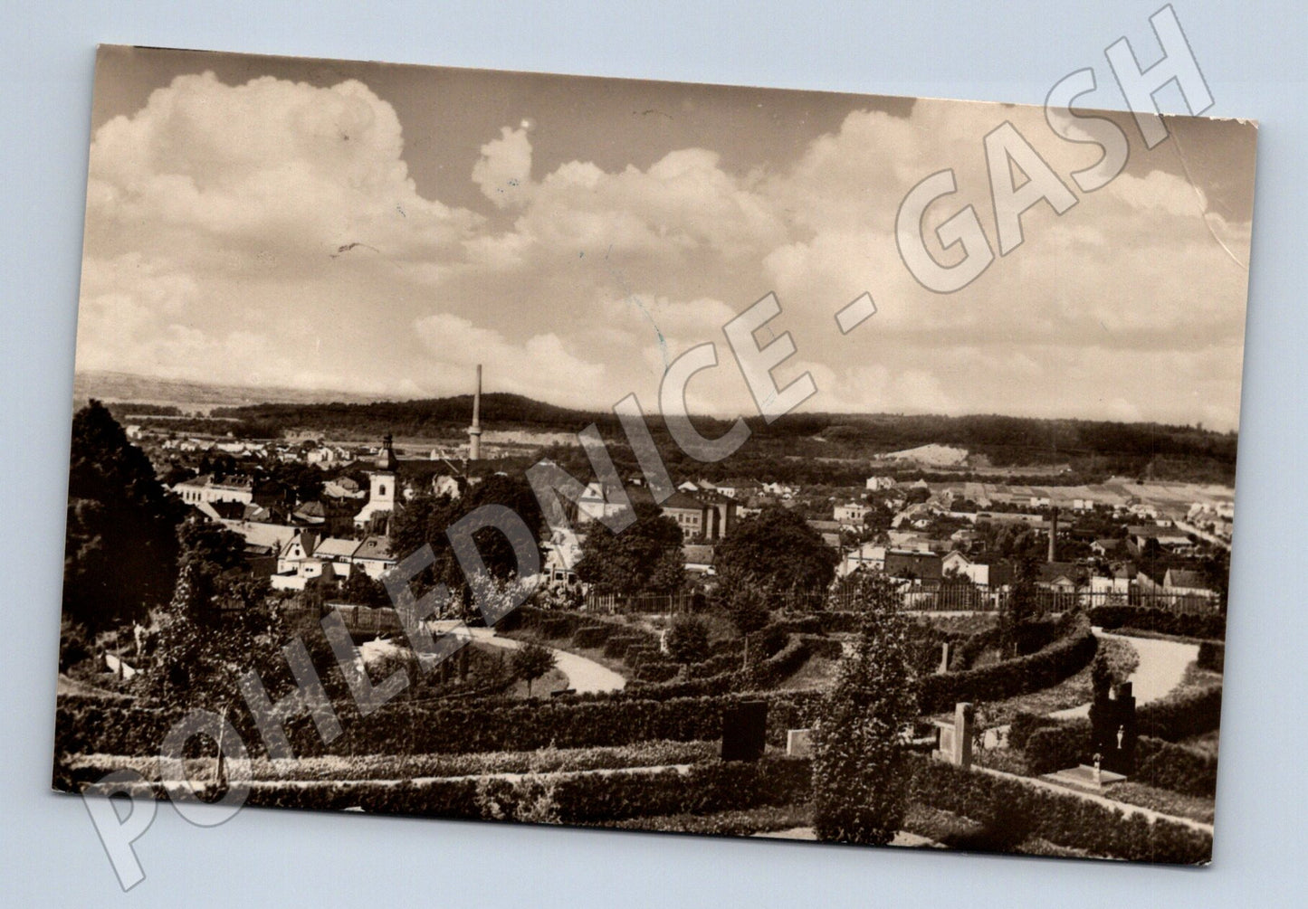 Pohlednice město Československo poštovně použitá (M12888)