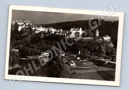 Pohlednice Rataje nad Sázavou zámek razítko 1967 (M12894)