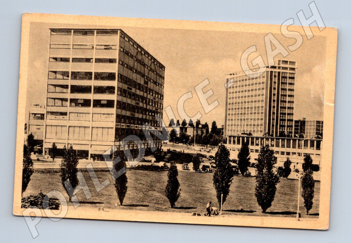 Pohlednice Gottwaldov architektura 1. pol. 20. stol. (M12898)
