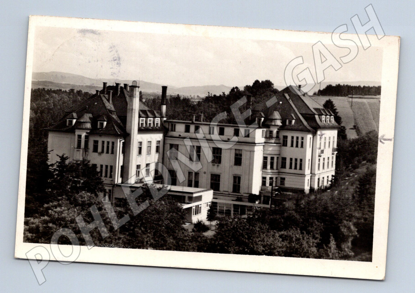 Pohlednice Teplice nad Bečvou sanatorium 1940 (M12910)