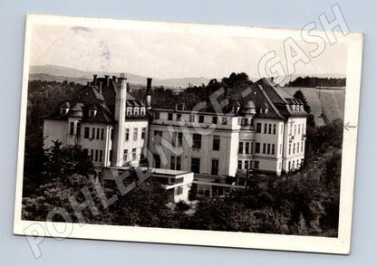 Pohlednice Teplice nad Bečvou sanatorium 1940 (M12910)