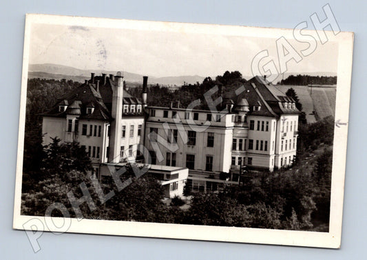 Pohlednice Teplice nad Bečvou sanatorium 1940 (M12910)