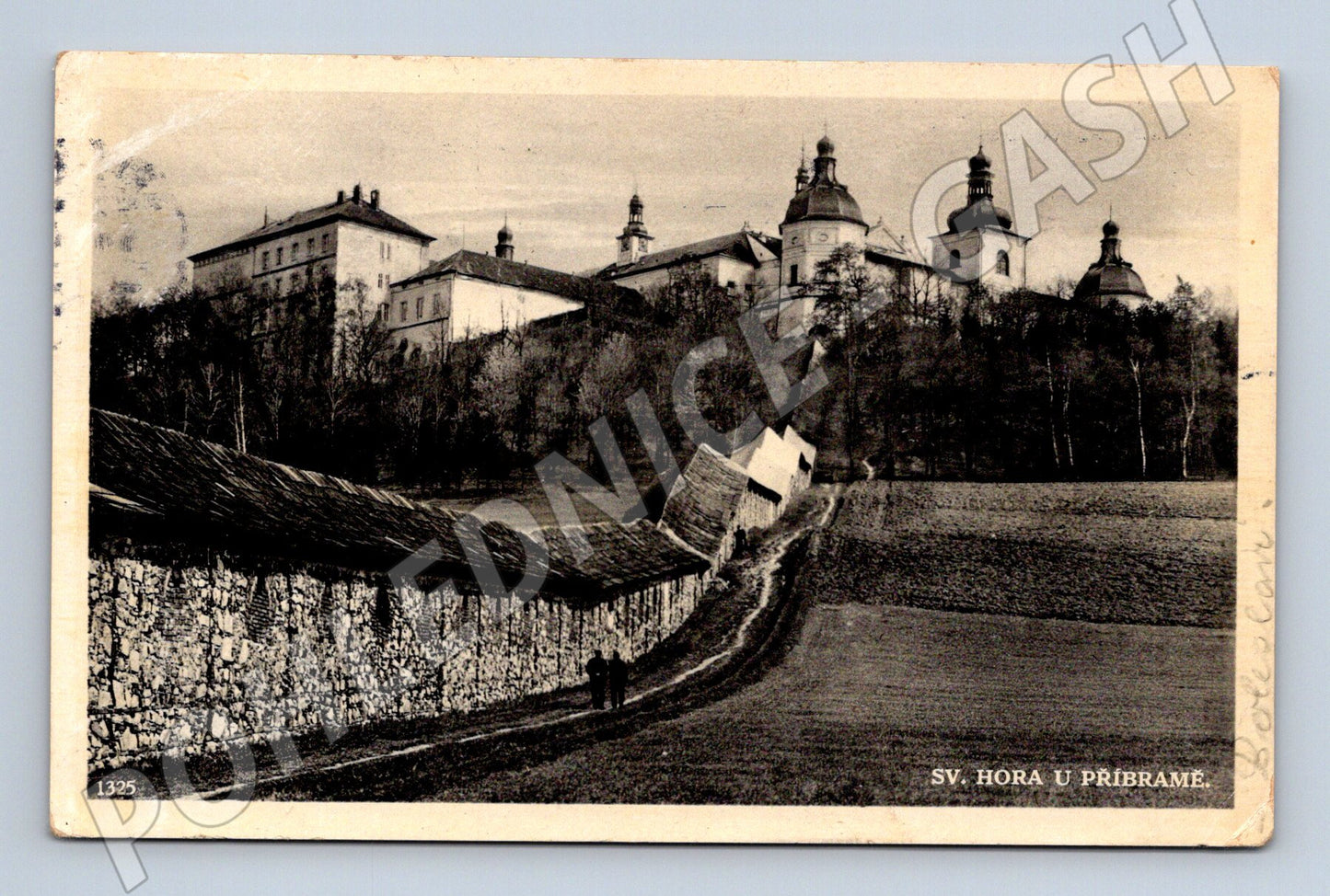 Pohlednice Svatá Hora u Příbrami stará 1949 (M12916)