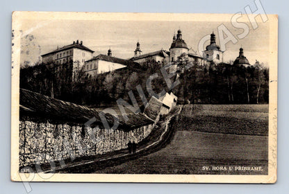 Pohlednice Svatá Hora u Příbrami stará 1949 (M12916)