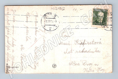 Pohlednice Svatá Hora u Příbrami stará 1949 (M12916)